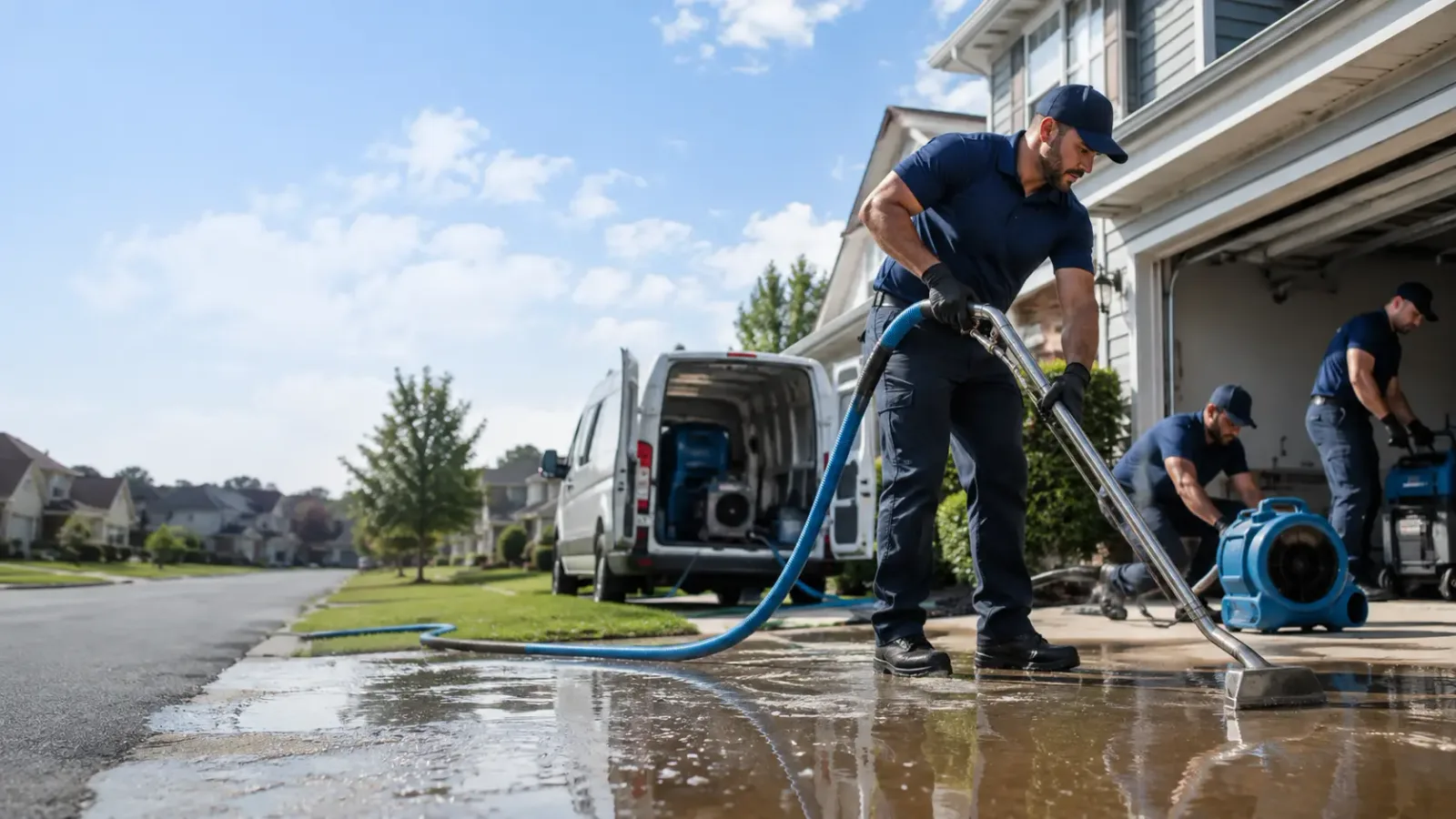 Flood Damage Restoration in Marble Rock, IA